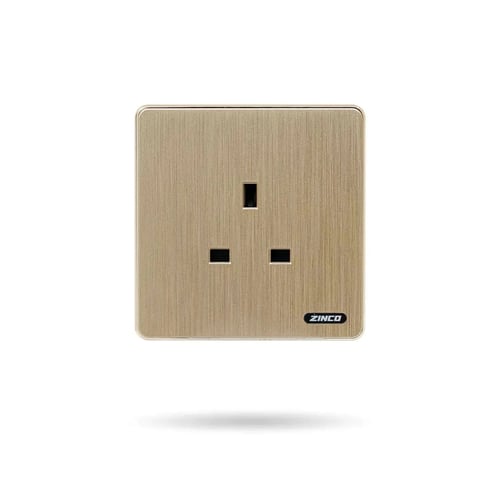 فيش بدون بمفتاح ذهبي ZINCO A13