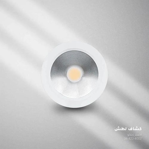ZINSA كشاف لطش 30 وات لون اصفر 20 سم