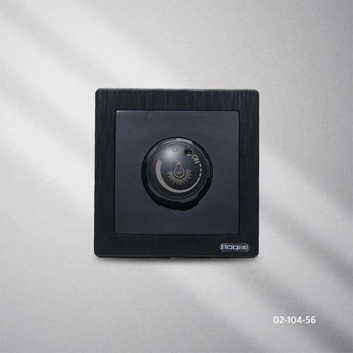 مفتاح دايمر اضائة اسود BOQATI 6320w