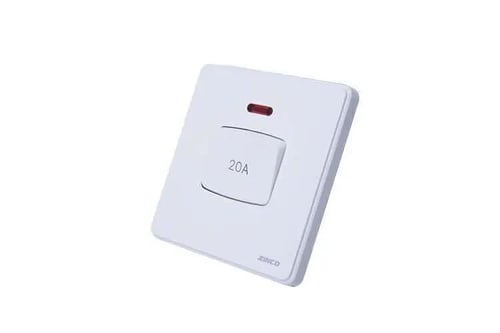 مفتاح سخان ابيض ZINCO A20