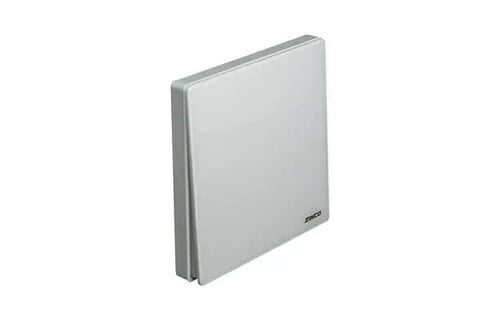 مفتاح وسط ابيض جلاس ZINCO