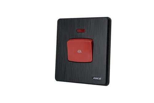 مفتاح مكيف اسود ZINCO A45 7*7