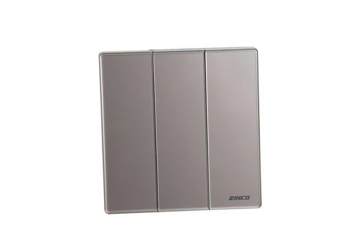 مفتاح ثلاثي سلفر جلاس ZINCO
