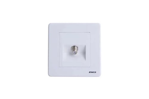 فيش دش ابيض ZINCO
