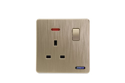 فيش بمفتاح ذهبي ZINCO A13