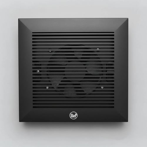 مروحة شفط سقف HieP APT30 - 25×25 سم - أسود - تهوية...