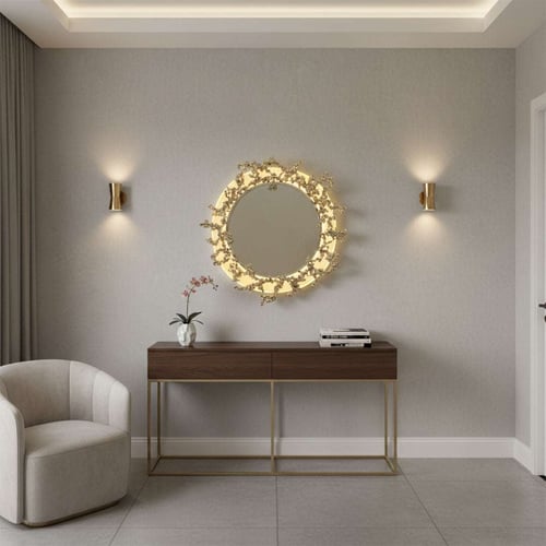 مرايا LED ZINSA تصميم عصري للحمام وغرف النوم