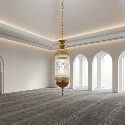 ثريا علاقي اسلامي ZINSA/9066-1P A 130MM/E27*1