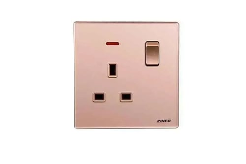 فيش بمفتاح ذهبي جلاس ZINCO A13