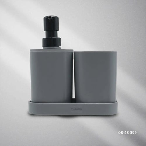 موزع صابون مع حامل فرشاة FLAGON