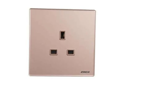 فيش بدون مفتاح ذهبي جلاس ZINCO A13
