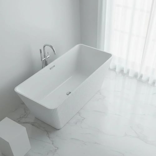 بانيو ديكور مربع 150x70 سم FLAGON موديل D-9090T -...