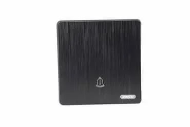 مفتاح جرس اسود ZINCO