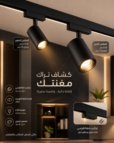 إنارة ديكور ماجنتك تراك لايت