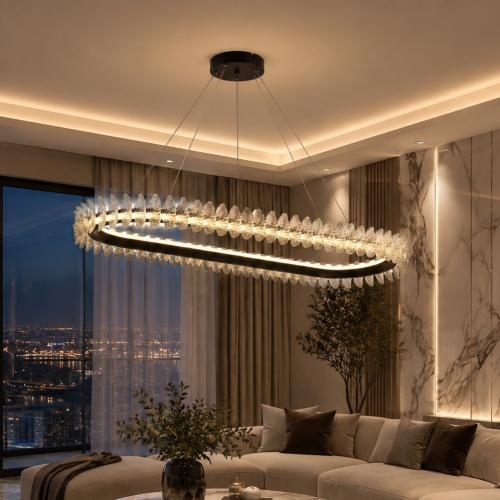ثريا مستطيل فراشة مودرن 120CM