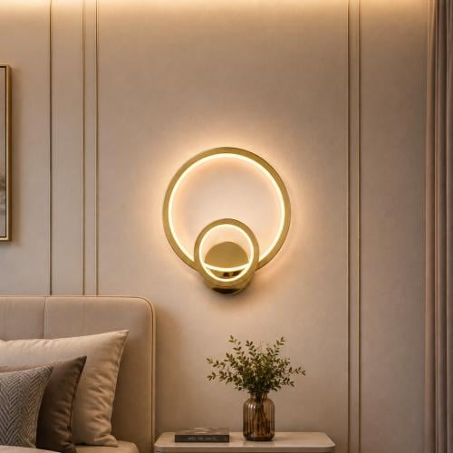انارة جدارية داخلية مودرن ذهبي 20W