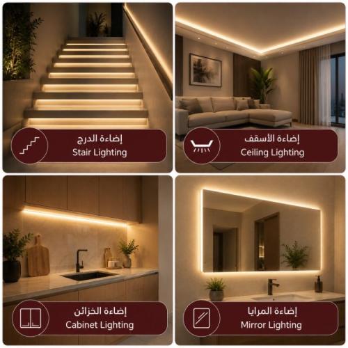 شريط ليد إنارة داخلية 13W
