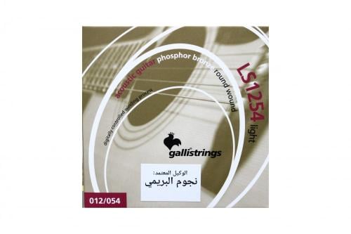 أوتار جيتار أكوستيك Gallistrings LS1254 خفيفة 012/...