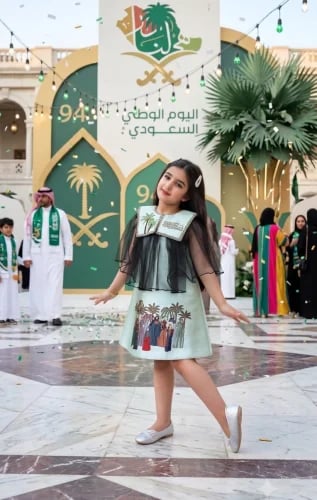 فستان اليوم الوطني الجديد