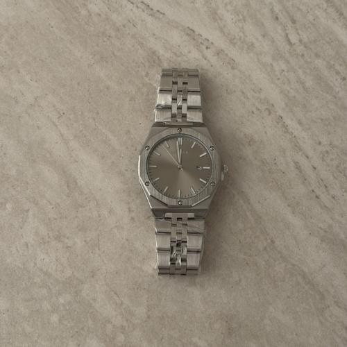 Men's watch, gray dial