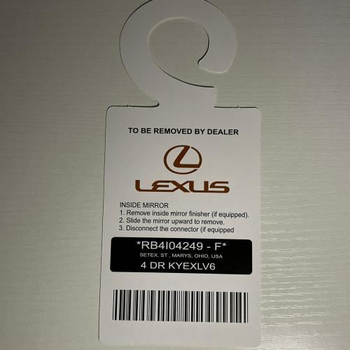 تعليقة لكزس