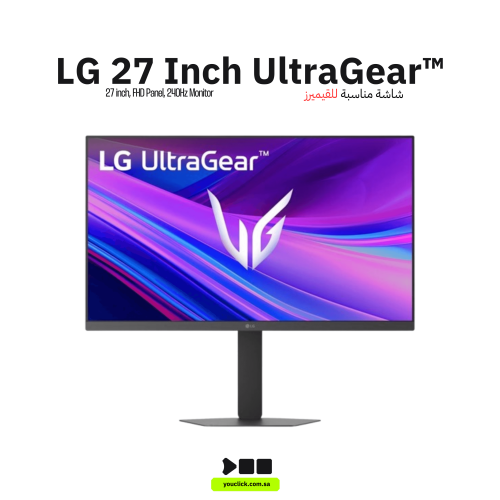شاشة ألعاب LG UltraGear 27G440A، شاشة IPS مقاس 27...