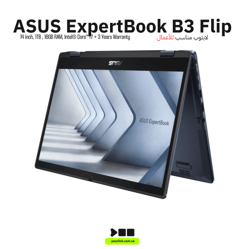لابتوب ASUS ExpertBook B3 2×1 لمس 14" i7-1355U / 1...