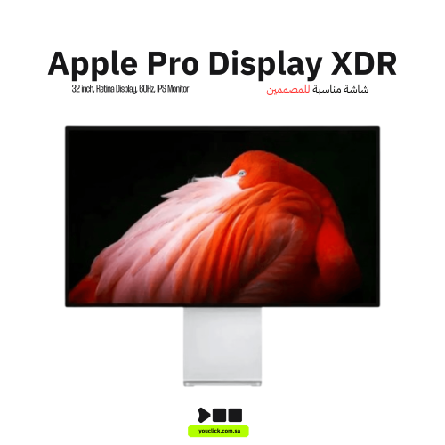 شاشة Apple Pro Display XDR 32 بوصة 6K Retina — زجا...