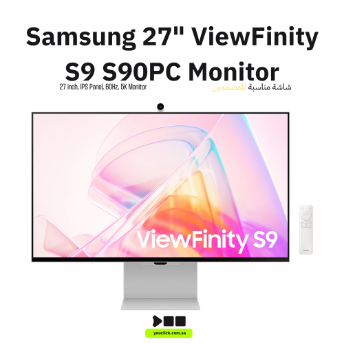 شاشة سامسونج الذكية ViewFinity S9 مقاس 27 بوصة 5K...