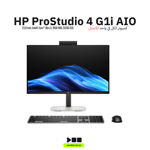 جهاز HP ProStudio 4 G1i الكل في واحد 23.8 بوصة FHD...