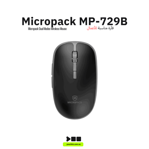 Micropack Bluetooth USB Dual-Mode Wireless Mouse,...