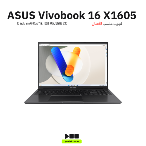 لاب توب اسوس فيفوبوك X1605VA المعالج انتل كور آي 9...