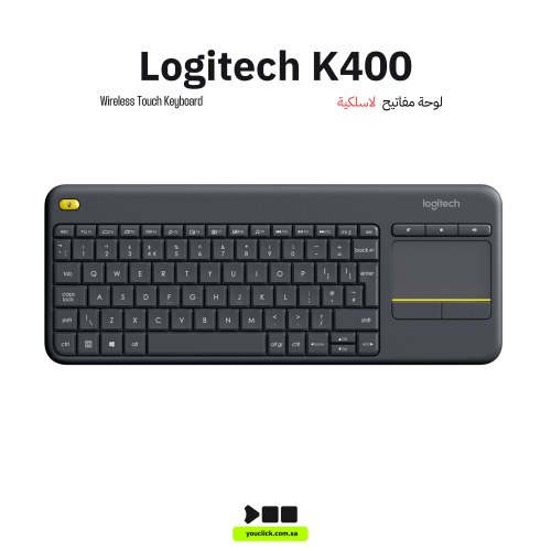كيبورد لاسلكي تاتش من لوجيتك، تاتش كيبورد، موديل K...