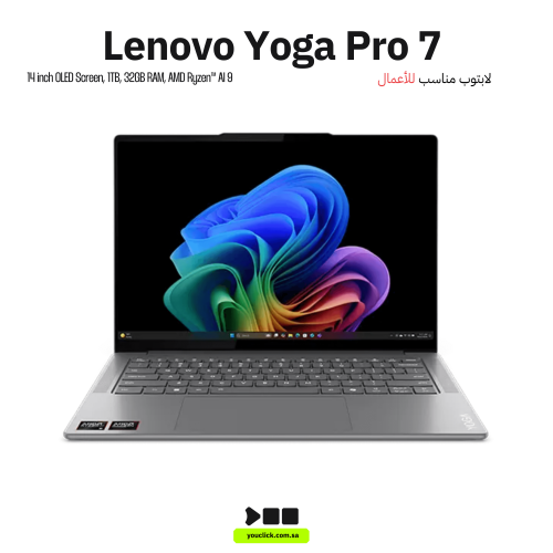 لاب توب لينوفو يوغا برو 7، رايزن 9، رام 32GB، 1TB...