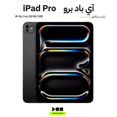 اي باد ابل برو 2024, شاشة 11 إنش, معالج M4-Chip, ج...