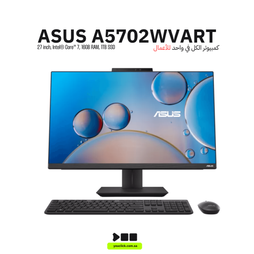 كمبيوتر مكتبي متكامل ASUS A5702 – شاشة لمس 27 بوصة...