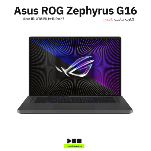 لاب توب ألعاب أسوس روج زيفيروس GU603V، معالج إنتل...