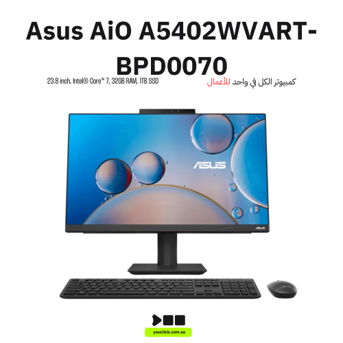 مكتبي اسوس فيفو A5402WVART-BPD0070 الكل في واحد ,ك...