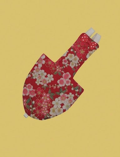 (مقاس L ) قطعه واحده حفاظ طائر بنقش عشوائي من الأز...