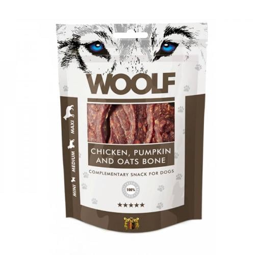 وولف -وجبة خفيفة عظام الدجاج واليقطين والشوفان 100...