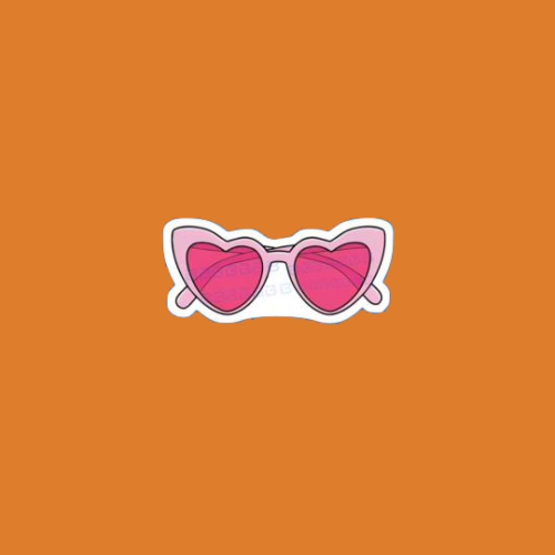 ستيكرز نظارة باربي