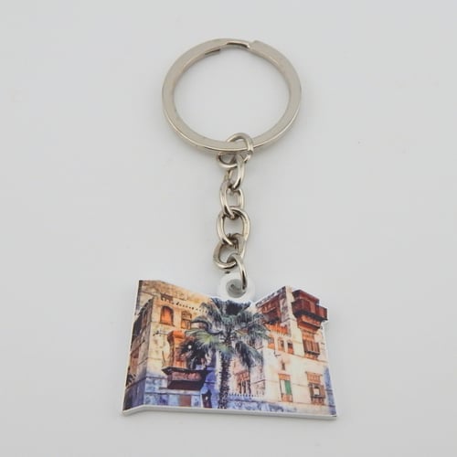 ميدالية معدنية - بيت حجازي جدة