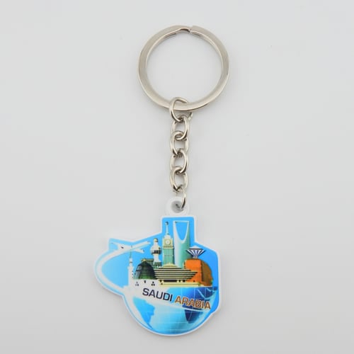 ميدالية معدنية - معالم أثرية أزرق