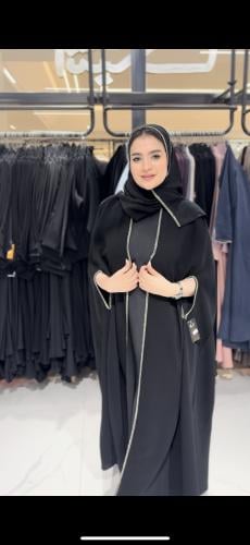 عباية قماش ملكي قصة قطرية على كرستال