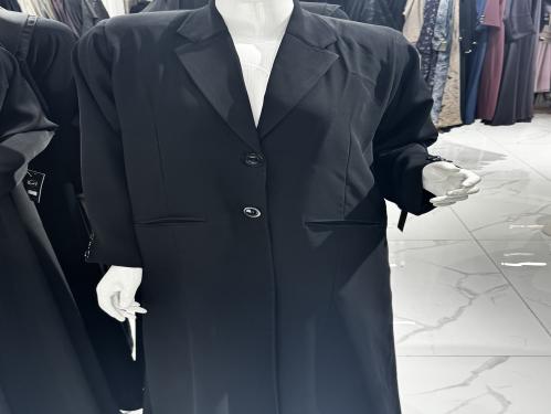 عباية بليزر قماش رموش الأصلي مبطن