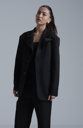 جاكيت رسمي للجنسين - أسود