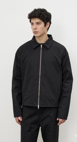 KATE ZIP JACKETS - BLACK