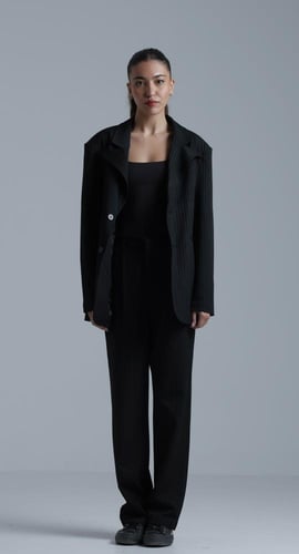 جاكيت رسمي للجنسين - أسود