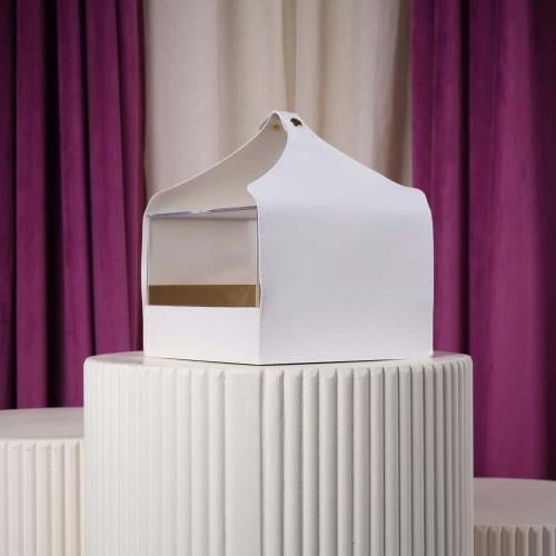 علب اكريليك جلد أبيض