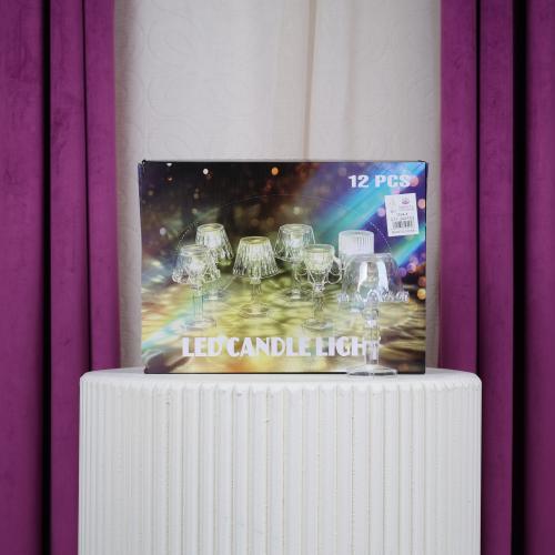 درزن أبجورات صغير شفاف